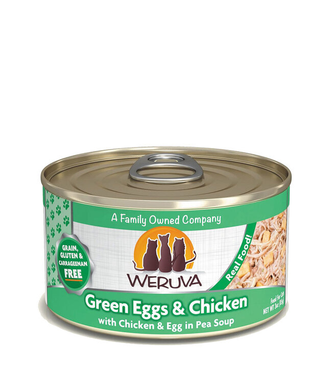 Cat Green Eggs and Chicken