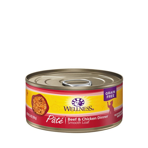 Wellness Cat Pate Beef and Chicken
