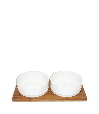 Be One Breed Bamboo/Ceramic Bowl