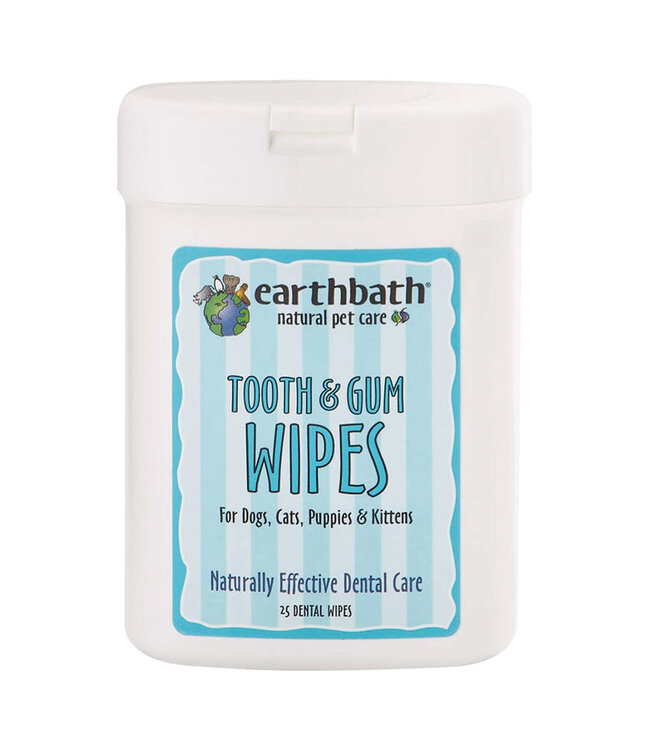 Dog/Cat Wipes Tooth & Gum 25ct