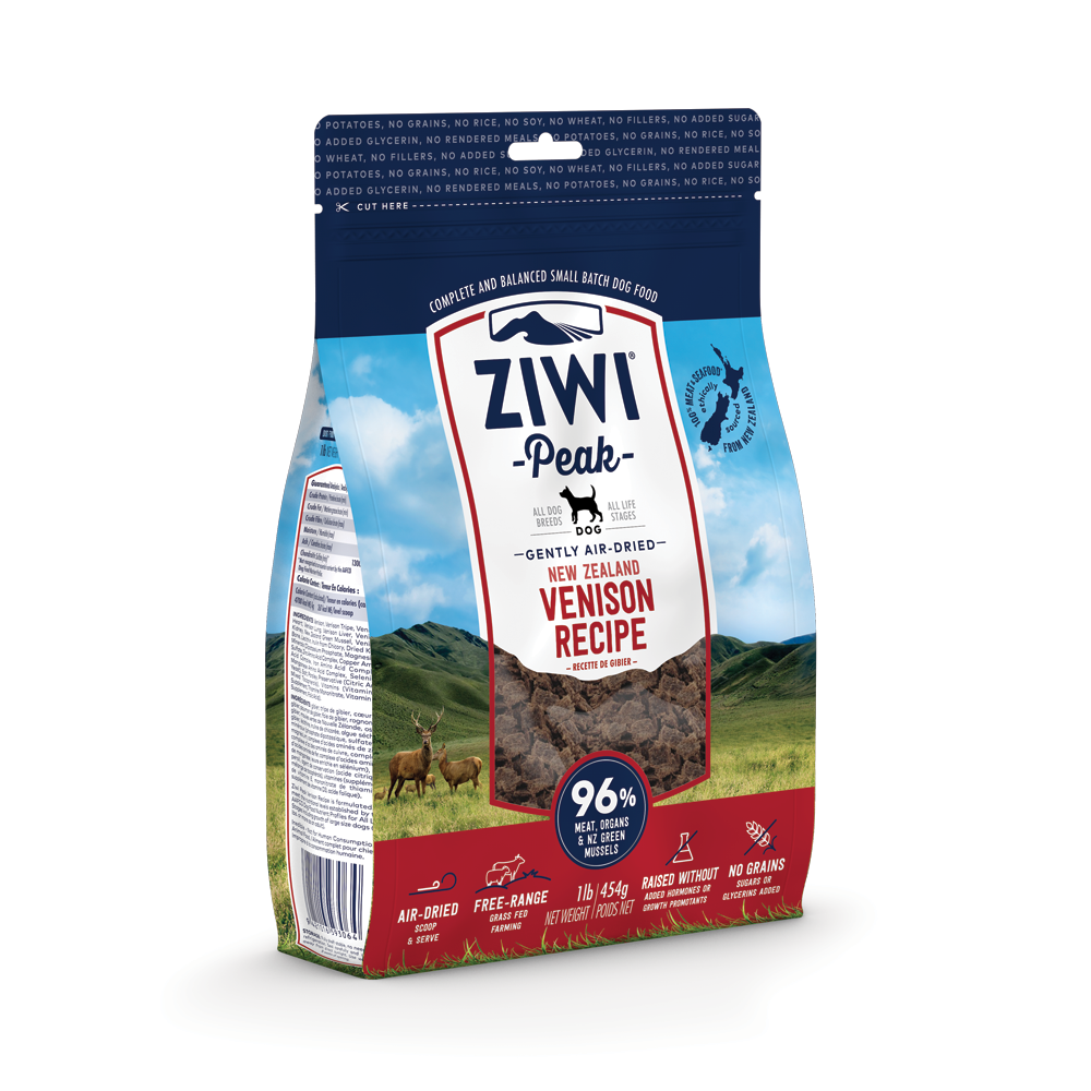 Ziwi Peak Dog Venison 454g Bones Pet Stores