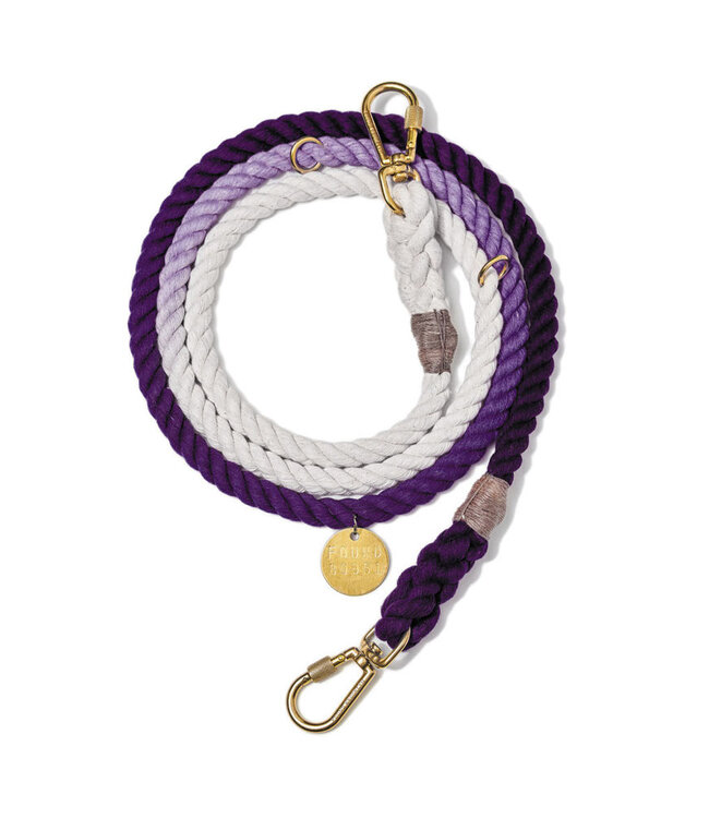 Rope Leash Purple Ombre