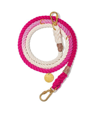 Found My Animal Rope Leash Magenta Ombre