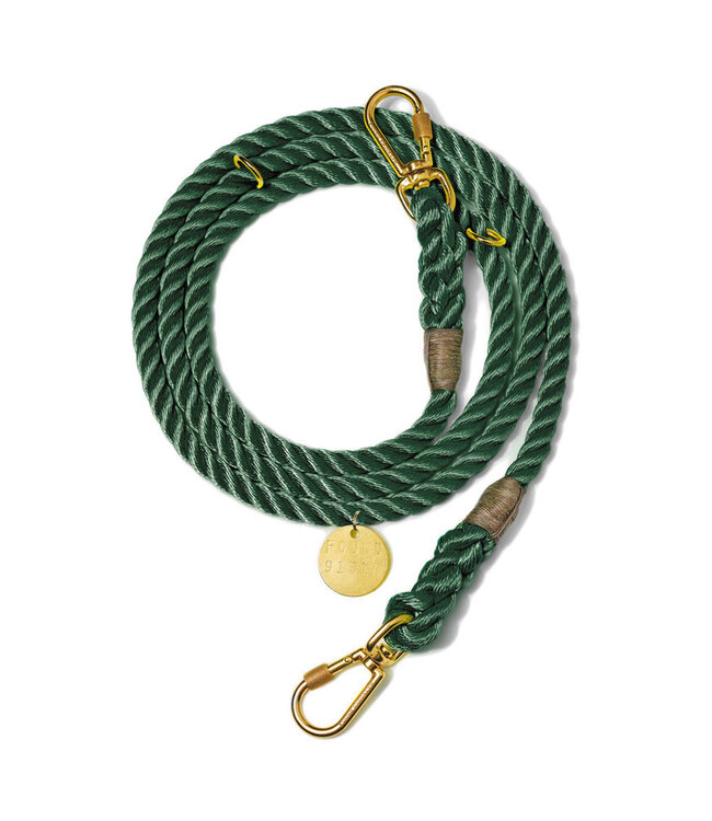 Rope Leash Hunter Green