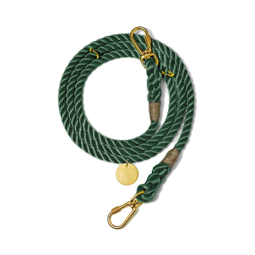 FMA Leash Rope Hunter Green - Bones Pet Stores