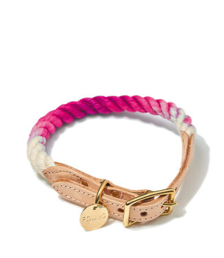 Found My Animal Rope Collar Magenta Ombre