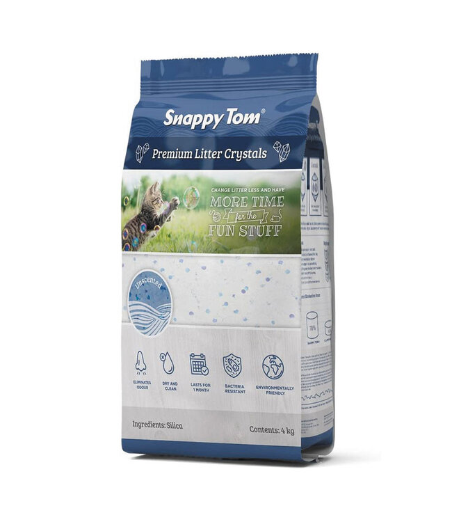 Snappy Tom Crystal Natural Scent Litter 8.8lb