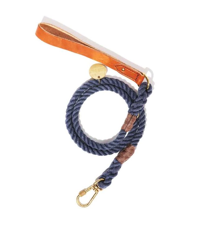 Handle Rope Leash Blue Jean