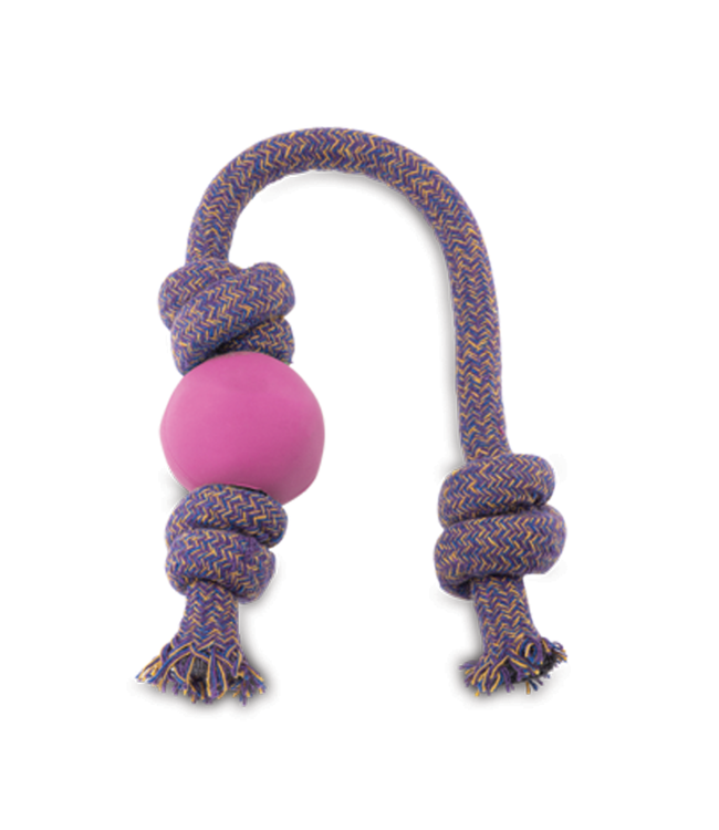 Beco Ball With Rope - Bones Pet Stores