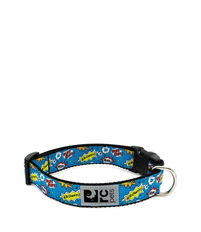 Clip Collar Comic Blue