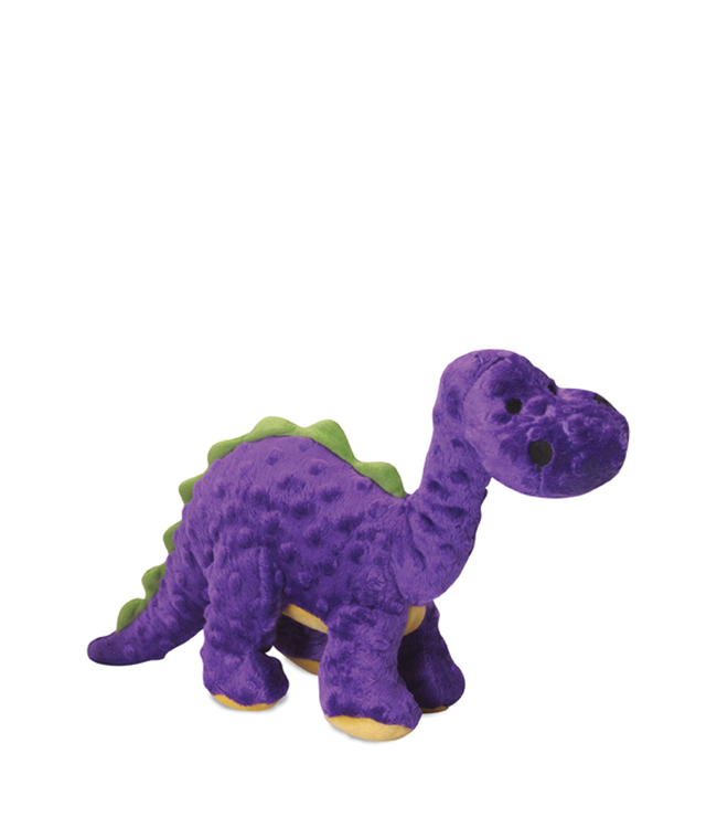 Checkered Dinosaur Purple Large