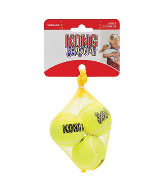 Kong AirDog Tennis Squeaker Balls XSmall 3 pack