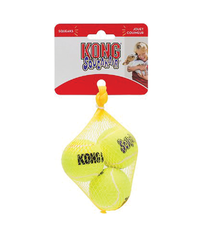 AirDog Tennis Squeaker Balls XSmall 3 pack