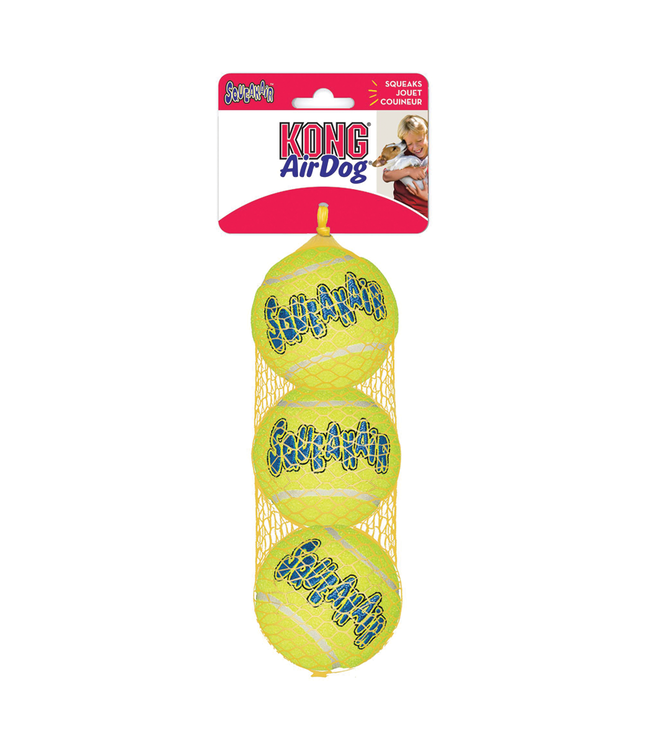 AirDog Tennis Squeaker Balls Medium 3 pack