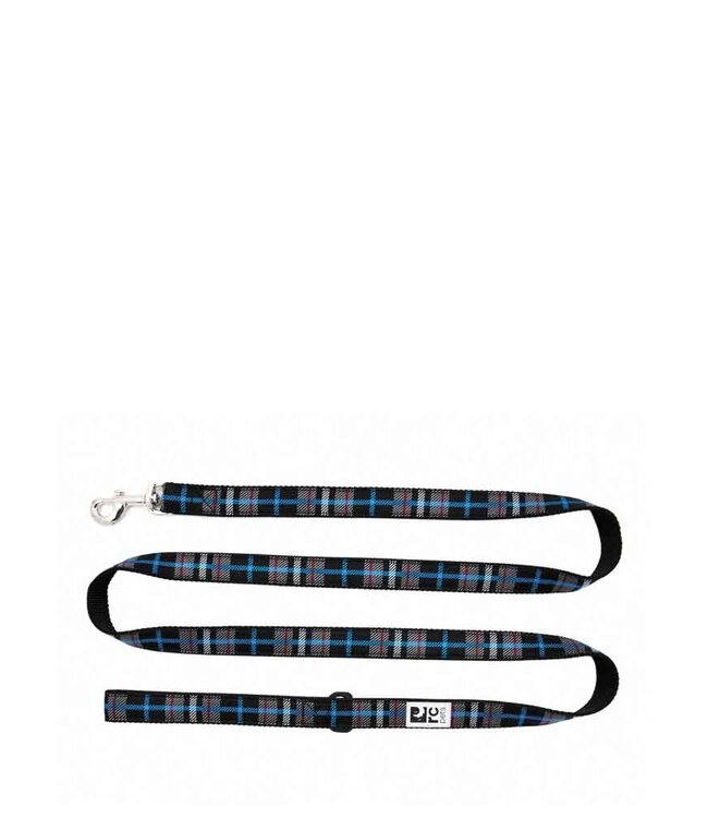 Leash Black Plaid