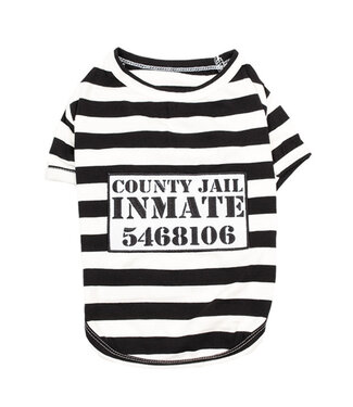 Parisian Pet T-Shirt Halloween Inmate