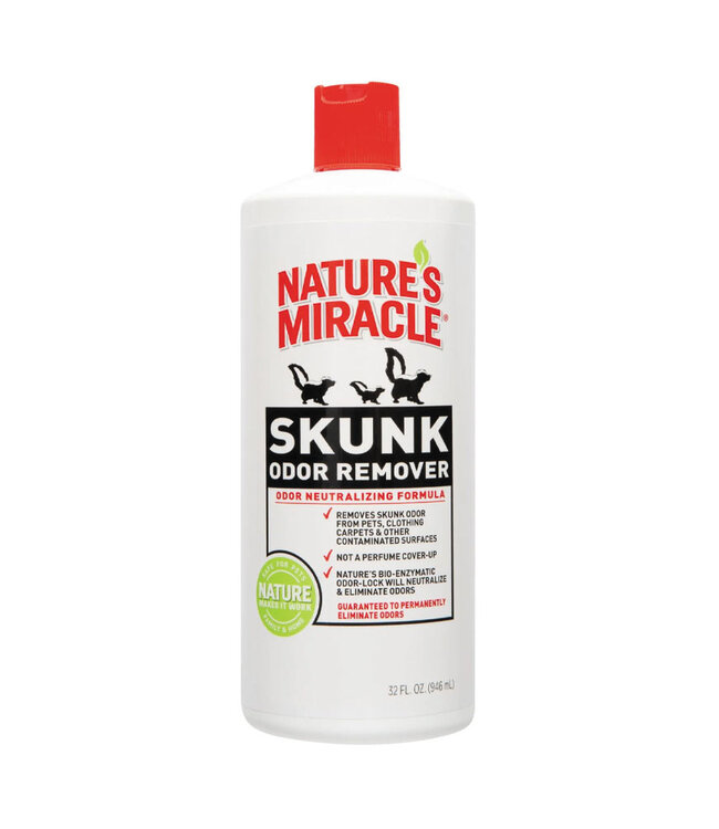 Natures Miracle Skunk Odor Remover 32oz - Bones Pet Stores