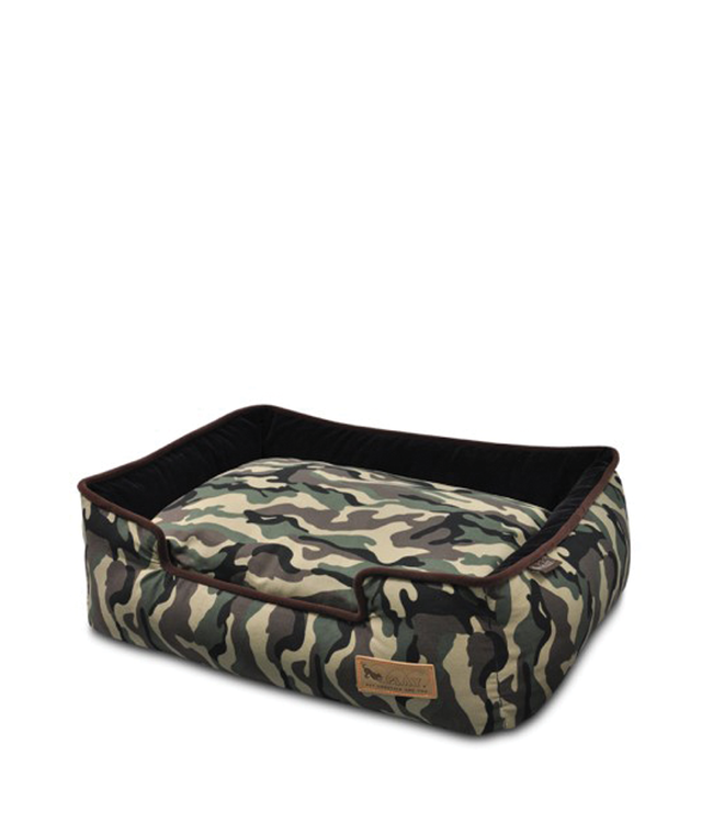 Lounge Bed Camouflage Green
