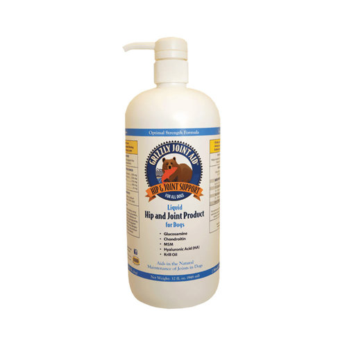 Grizzly Liquid Joint Aid For Dogs 32oz