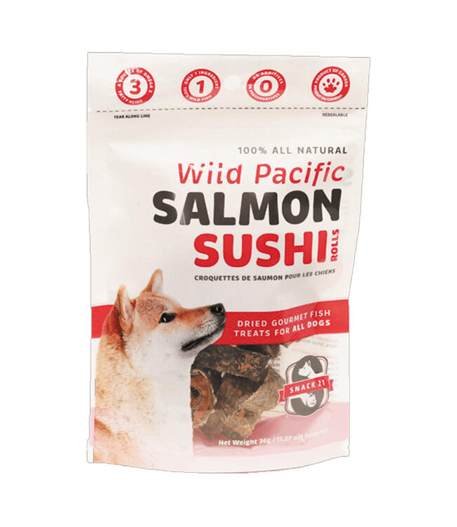 Dog Salmon Sushi 36g