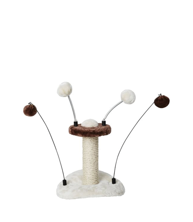 Cat Mini Tree Toy Pompoms