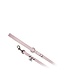 All Leather Leash Pink