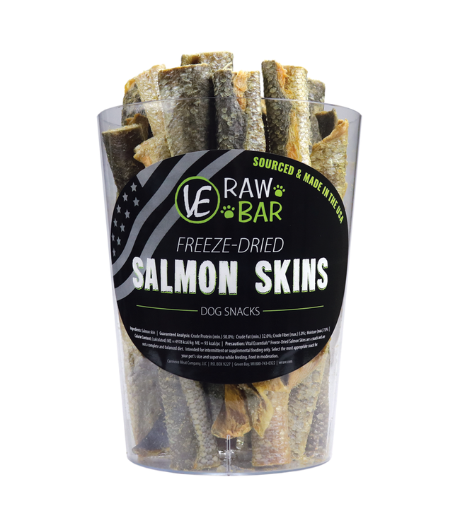 Raw Bar Freeze-dried Salmon Skin