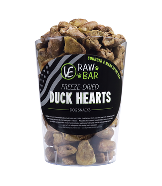 Vital Essentials Raw Bar Freeze-dried Duck Heart