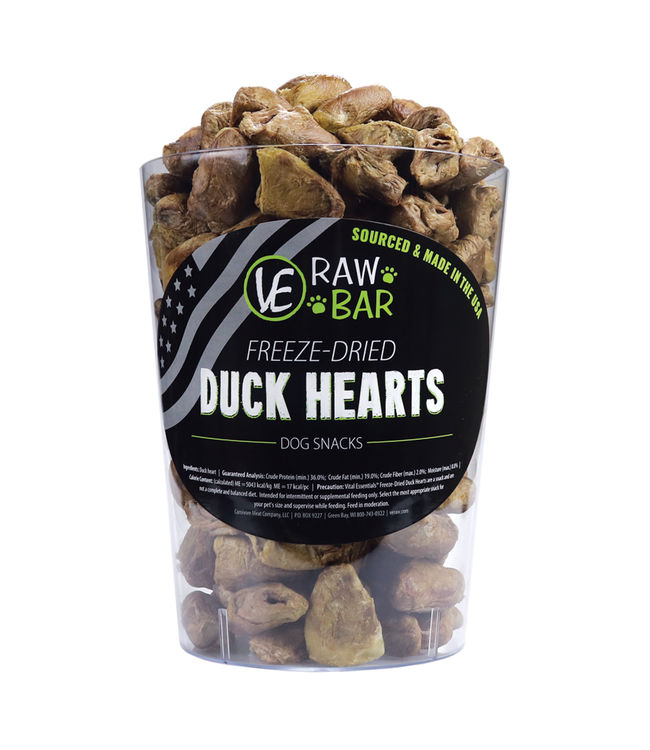 Raw Bar Freeze-dried Duck Heart
