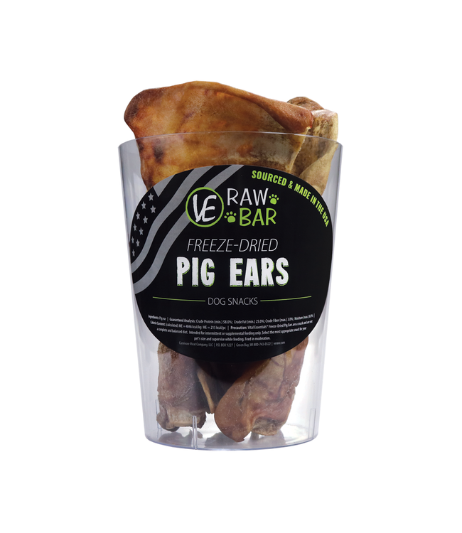 Raw Bar Freeze-dried Pig Ear