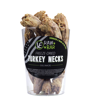 Vital Essentials Raw Bar Freeze-dried Turkey Neck