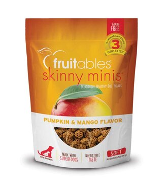 Fruitables Skinny Minis Pumpkin/Mango Soft Treats 5oz