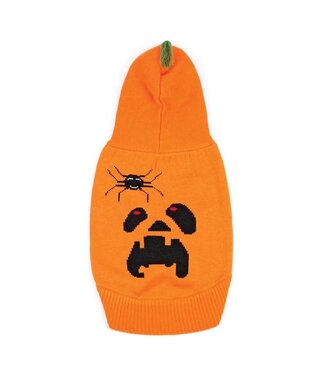 Funky Tails Halloween Sweater Dog Pumpkin