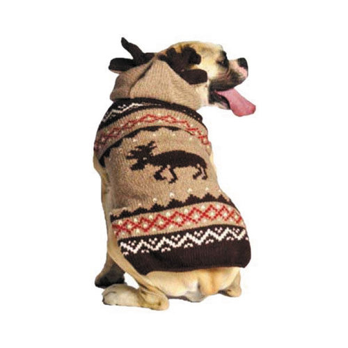 Chilly Dog Sweater Moosey Hoody