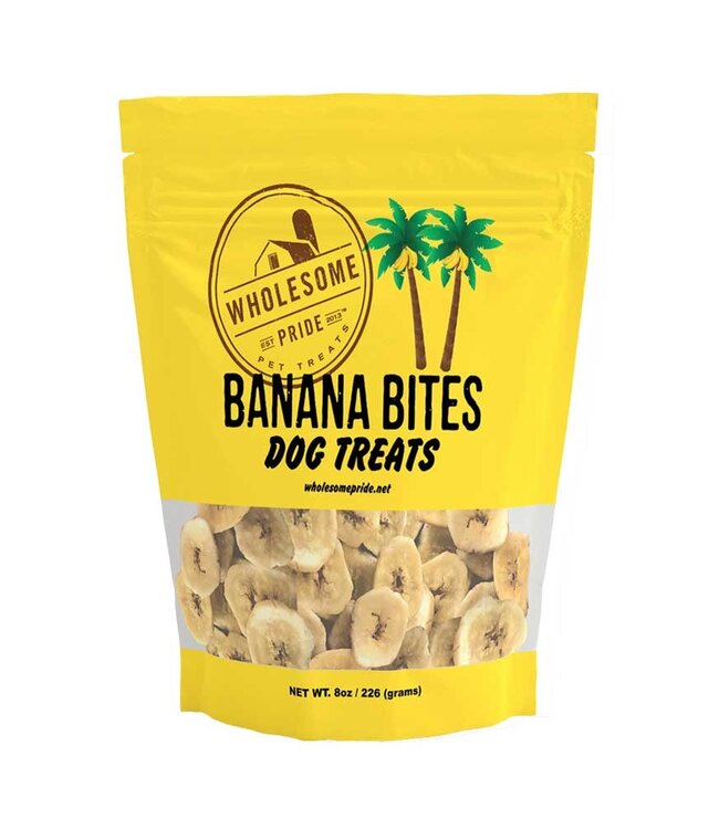 Wholesome Pride Banana Bites 8oz