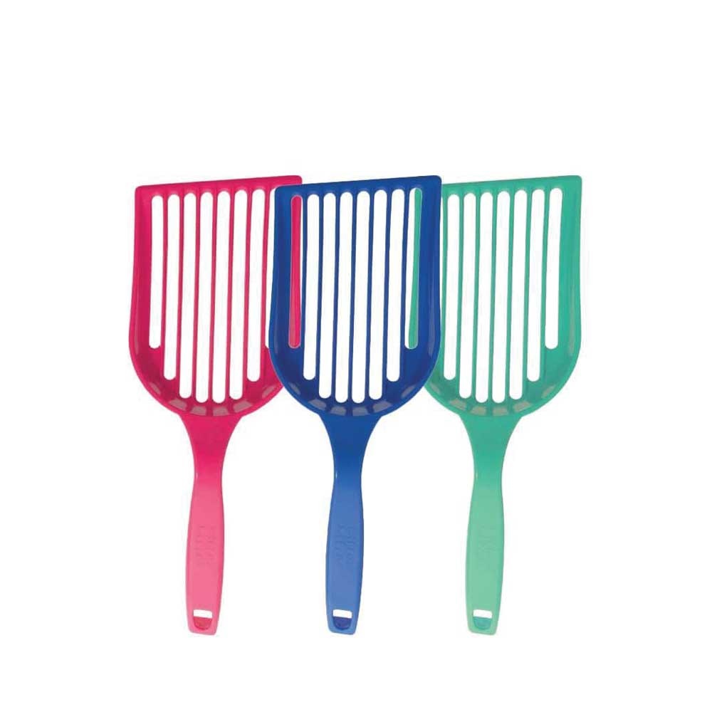 Litter Lifter Cat Litter Scoop - No-Sift Peaked Blades, Durable Plastic, Colors May Vary