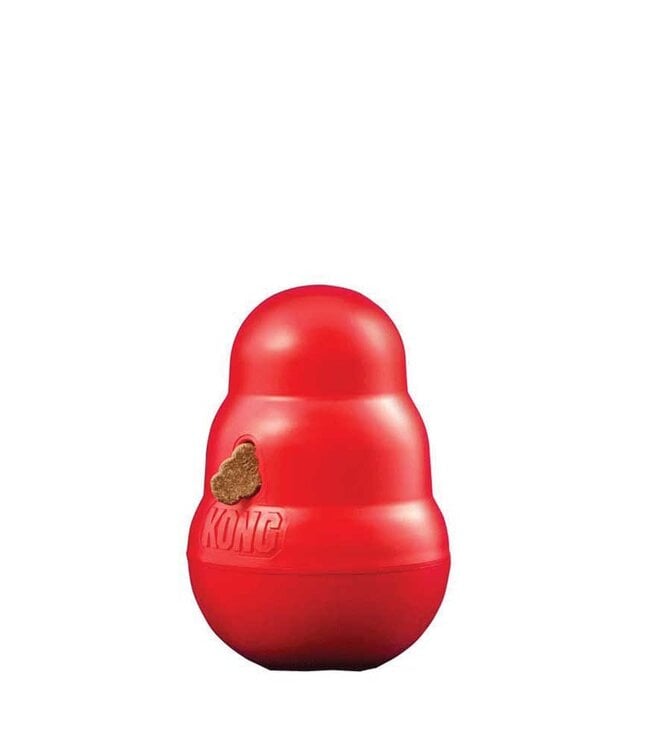 KONG Small Wobbler Treat Dispenser Toy 292887 035585034010