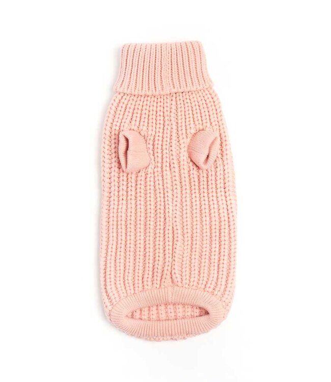 Dog Sweater Saltburn Pink