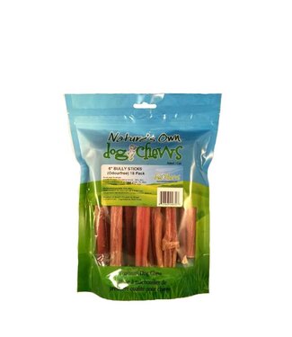 Nature's Own Treats Bully Stick 6in 18 pack
