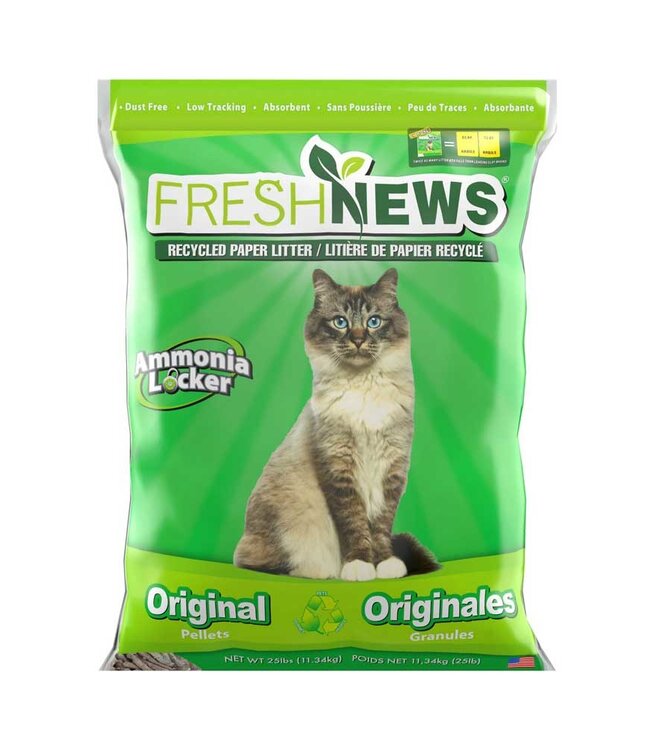 Fresh News Cat Paper Litter 25lb