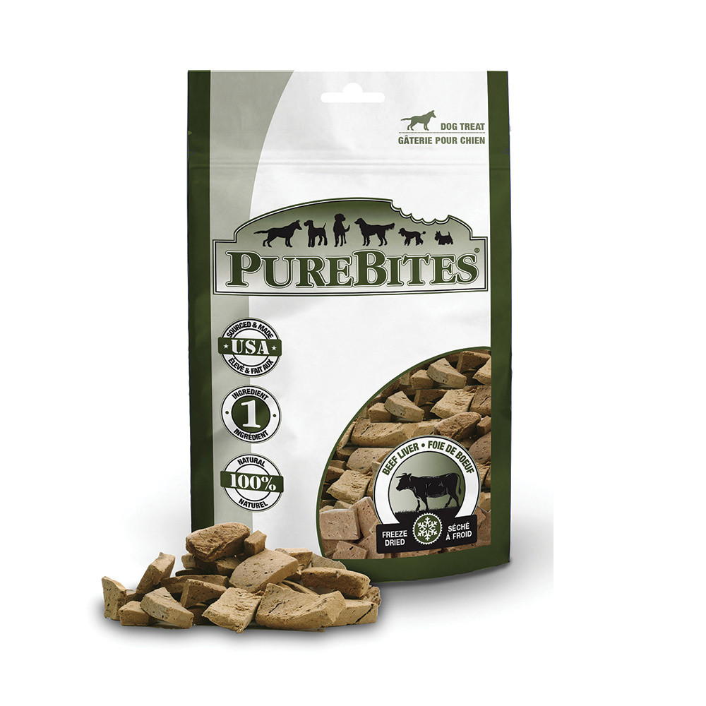 Pure Bites Dog Treat Beef Liver Bones Pet Stores