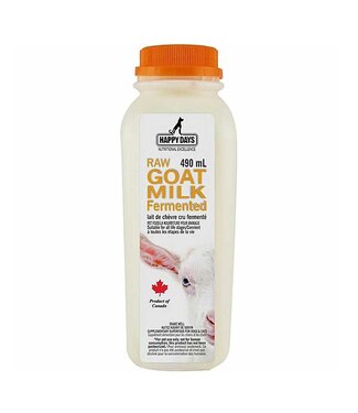Happy Days Raw Fermented Goat Milk 490ml