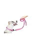 Dog Power Leash Pink Peony