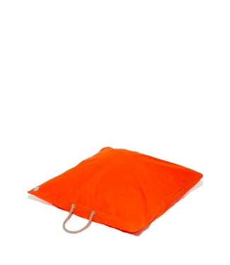 Waxed Orange Bed Cover Large
