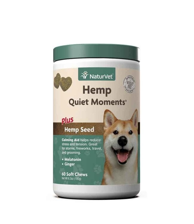 Dog Soft Chew Hemp Quiet Moments 60ct