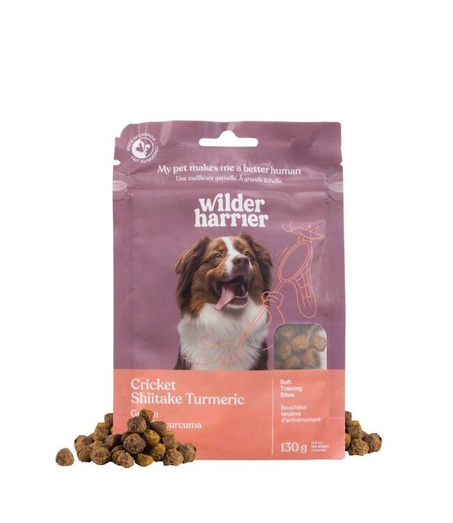 Dog Treats Cricket, Shitake, Turmeric 130g