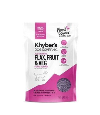 Khybers Atlantic Flax, Fruit & Veg Superfood Topper 170g