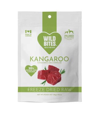 Wild Bites Freeze Dried Kangaroo 50g