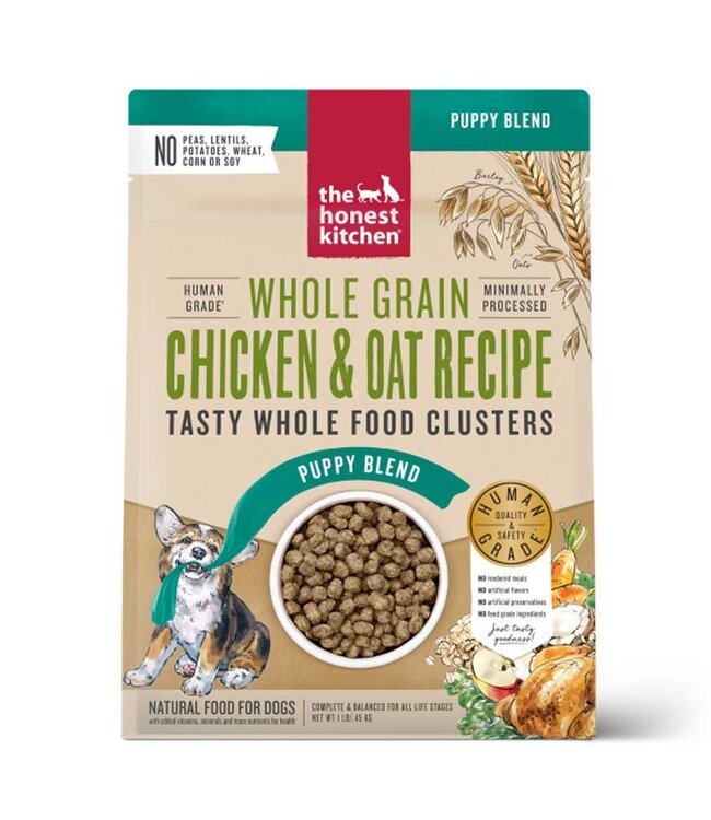 Dog Whole Grain Clusters Puppy Chicken & Oat 1lb