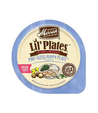Merrick Dog Lil Plates Pint Sized 3oz